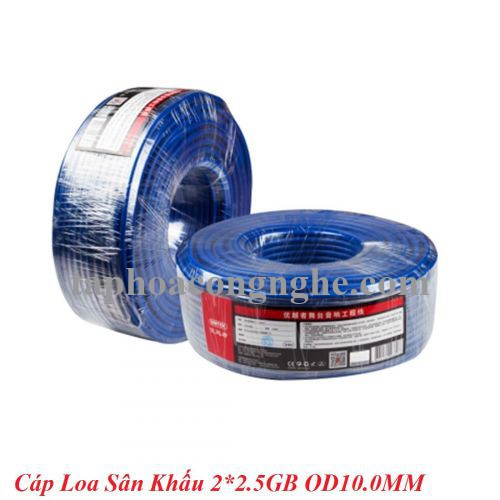 Unitek 26967 C9019BL 100M 2*2.5Gb Od10.0Mm Cáp Loa Sân Khấu 30026967